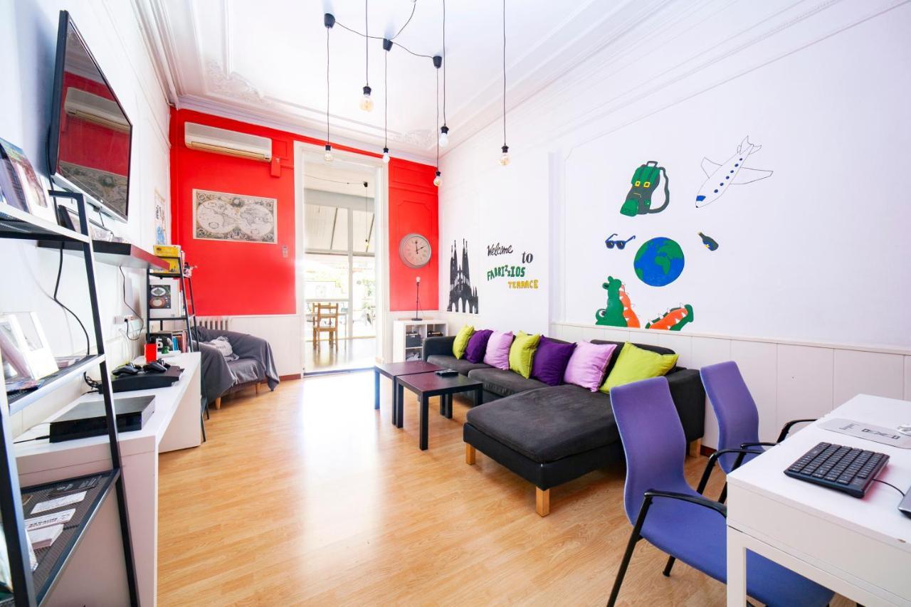Fabrizzios Terrace Hostel Barcelona Luaran gambar